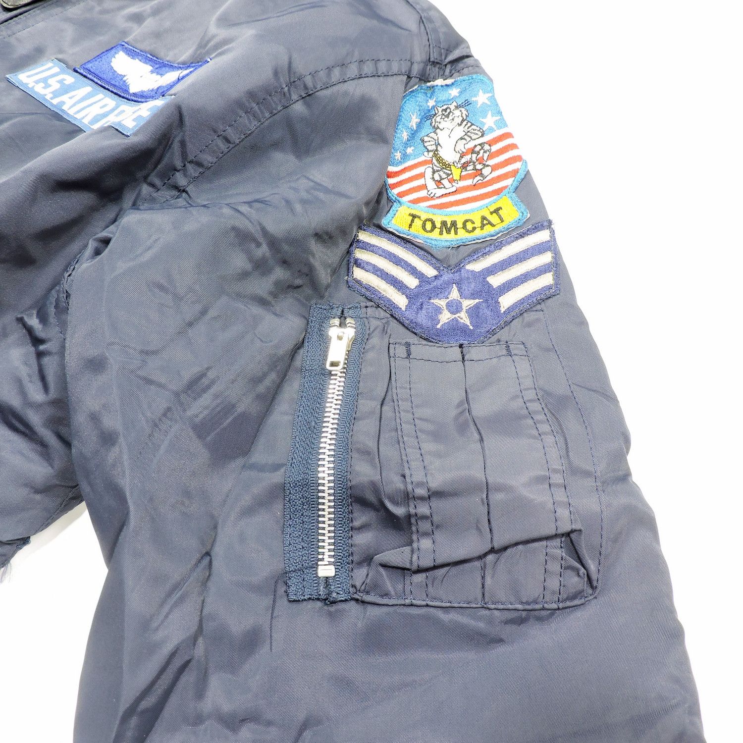 Other Alpha T.K. Gold Inc. USAF MA-1 Lighweight Flight Jacket Size US M / EU 48-50 / 2 - 7 Thumbnail