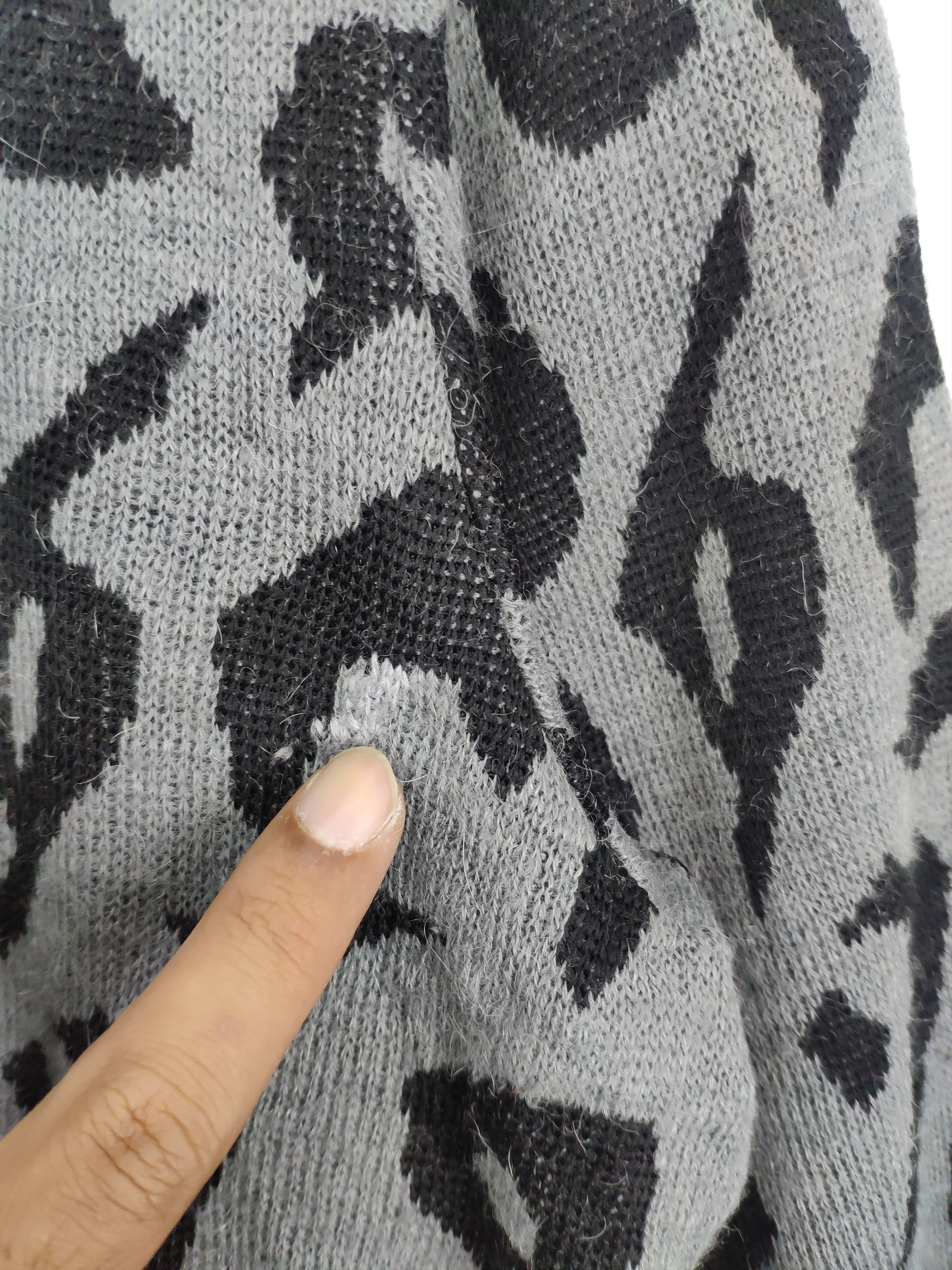 Japanese Brand × Vintage Vintage Cardigan Sweater Leopard Printed Size M / US 6-8 / IT 42-44 - 12 Thumbnail
