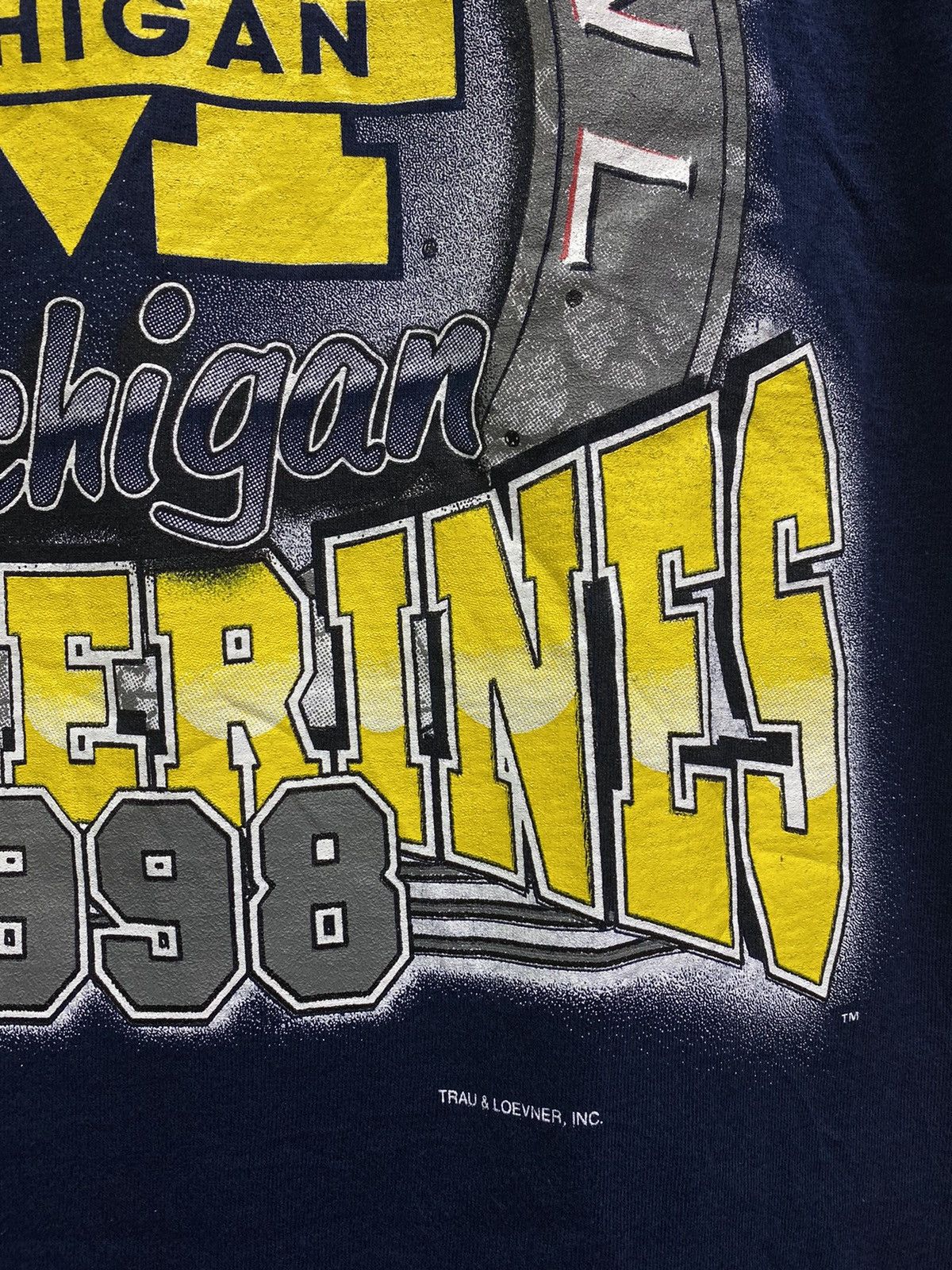NFL Vintage NFL Michigan Wolverines Rose Bowl 1998 Size US L / EU 52-54 / 3 - 8 Thumbnail