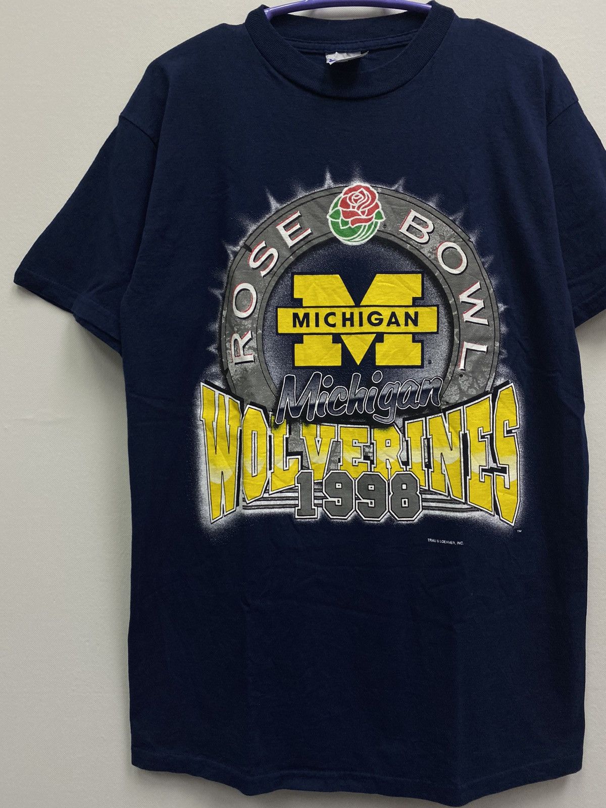 NFL Vintage NFL Michigan Wolverines Rose Bowl 1998 Size US L / EU 52-54 / 3 - 3 Thumbnail