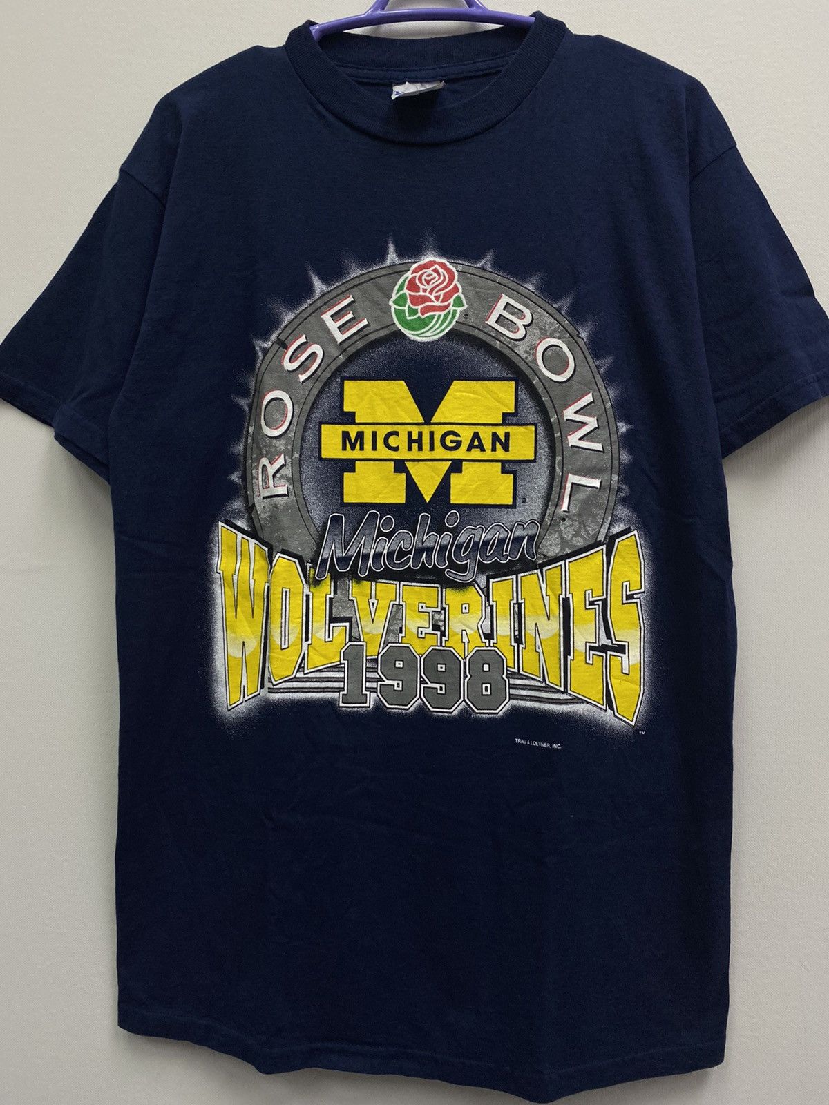 NFL Vintage NFL Michigan Wolverines Rose Bowl 1998 Size US L / EU 52-54 / 3 - 2 Thumbnail
