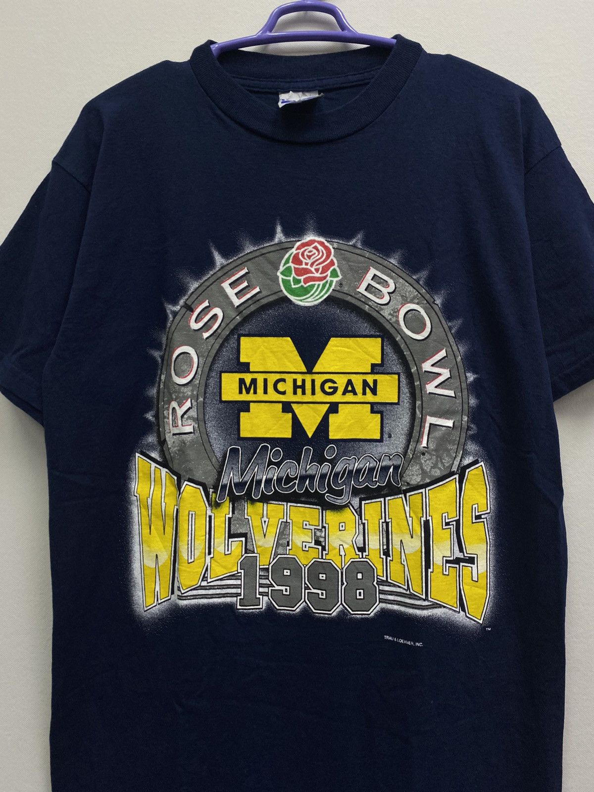 NFL Vintage NFL Michigan Wolverines Rose Bowl 1998 Size US L / EU 52-54 / 3 - 5 Thumbnail