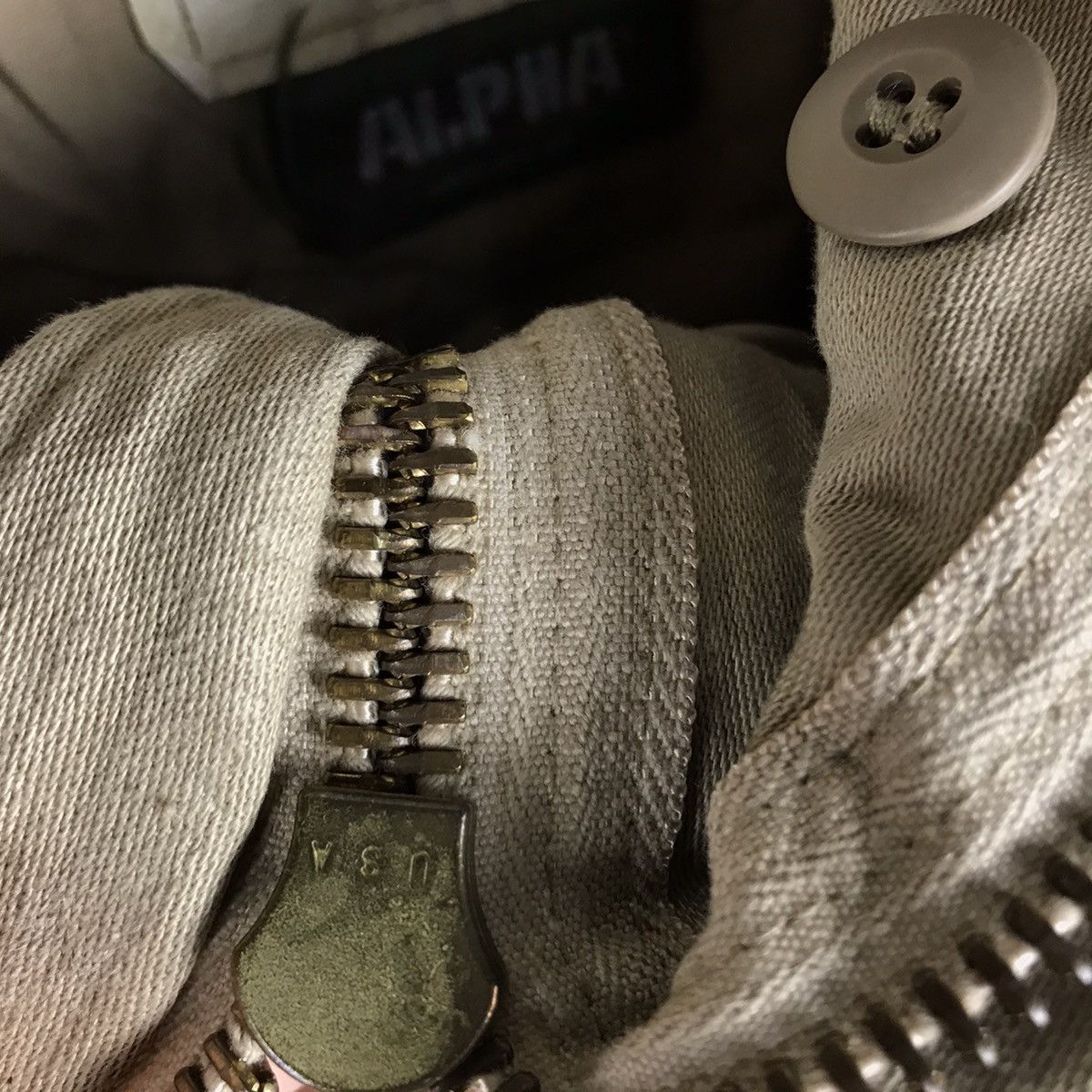 Alpha Industries Vintage Alpha Industries Military Jacket Flight Jacket Size US S / EU 44-46 / 1 - 6 Thumbnail