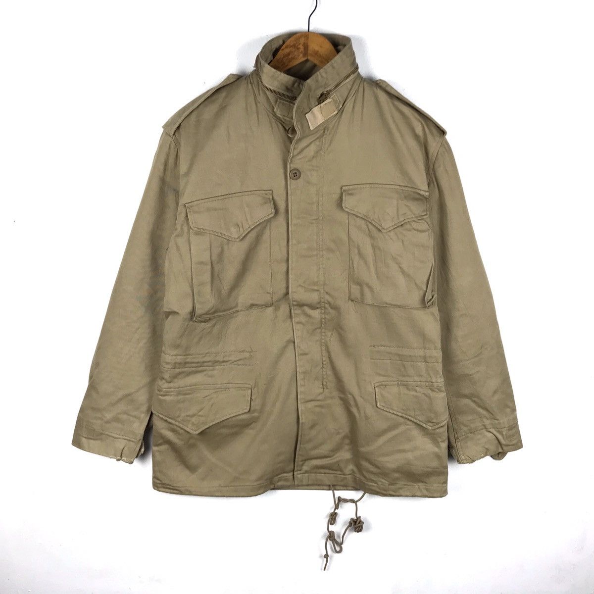 Alpha Industries Vintage Alpha Industries Military Jacket Flight Jacket Size US S / EU 44-46 / 1 - 1 Thumbnail
