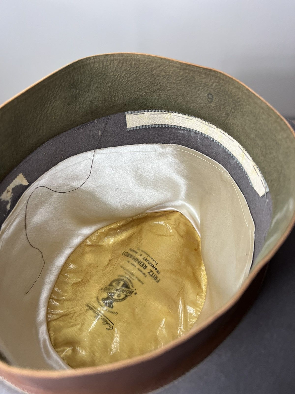 Borsalino Near-mint 1940s Borsalino Alessandria fedora,7 1/8,Italy Size ONE SIZE - 21 Thumbnail