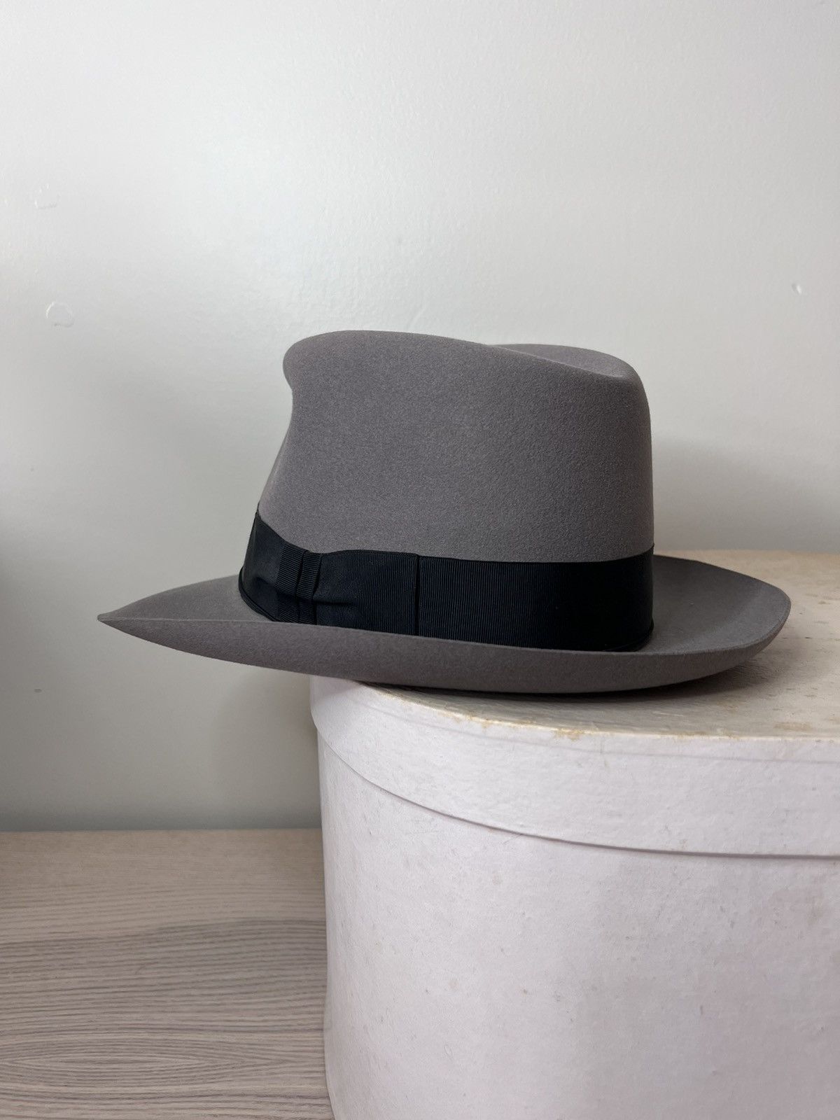 Borsalino Near-mint 1940s Borsalino Alessandria fedora,7 1/8,Italy Size ONE SIZE - 6 Thumbnail