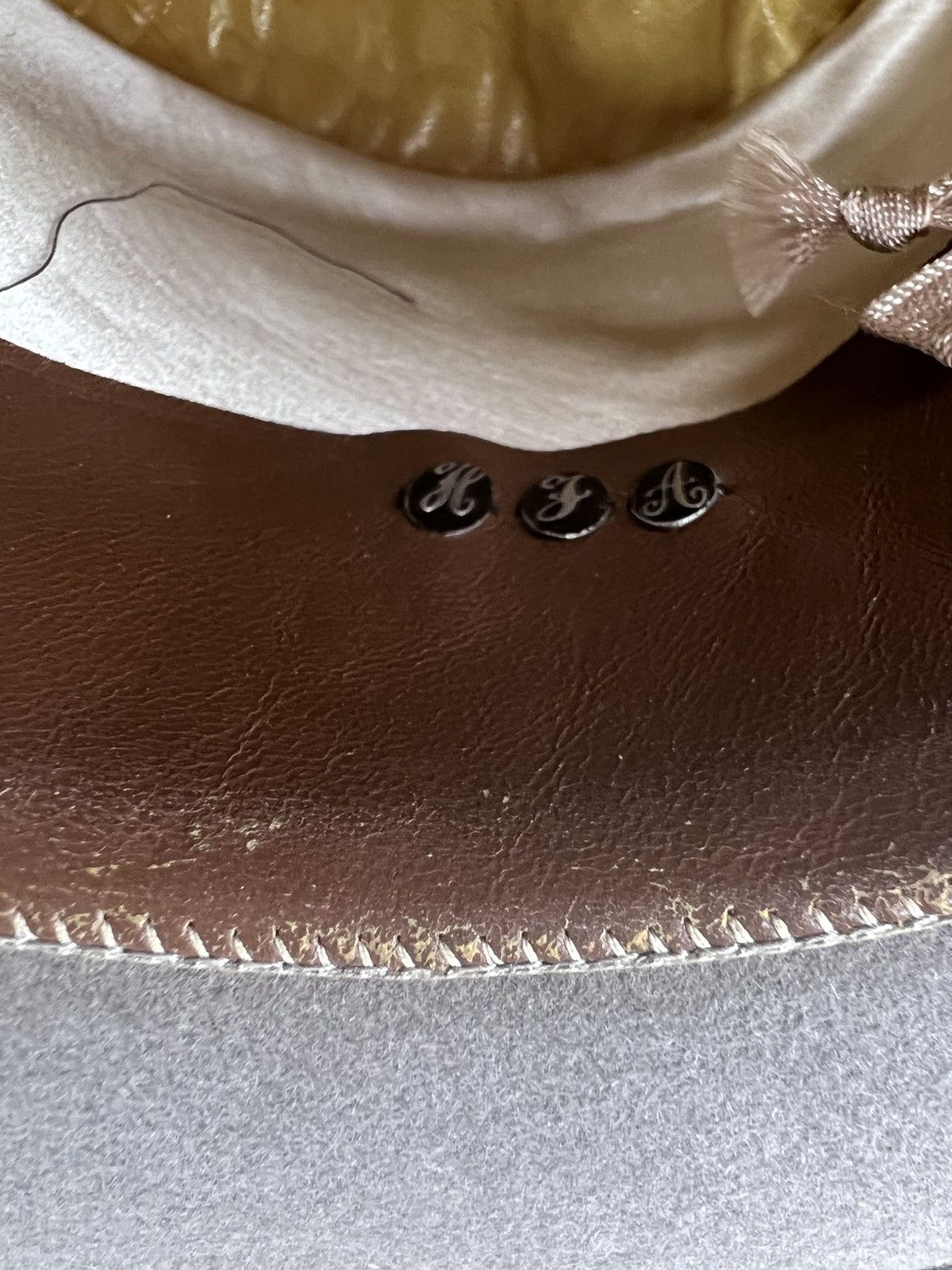 Borsalino Near-mint 1940s Borsalino Alessandria fedora,7 1/8,Italy Size ONE SIZE - 18 Thumbnail