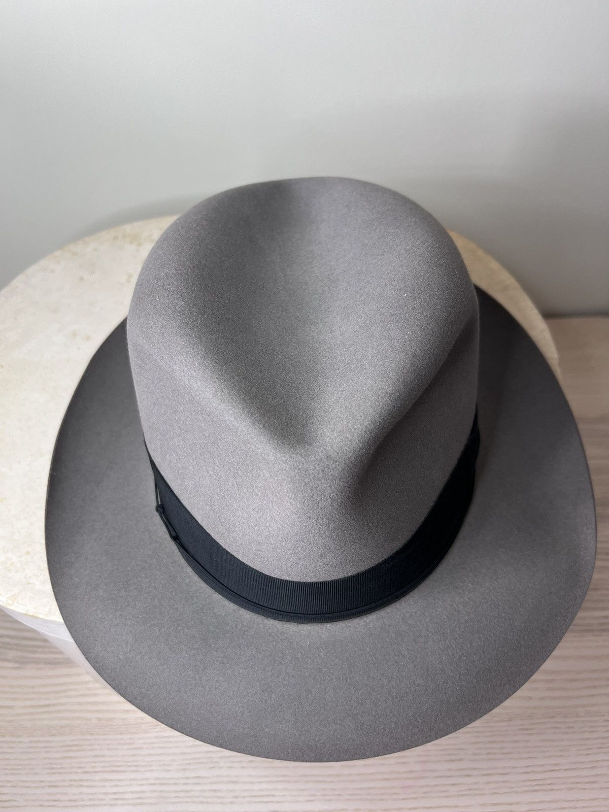 Borsalino Near-mint 1940s Borsalino Alessandria fedora,7 1/8,Italy Size ONE SIZE - 11 Thumbnail