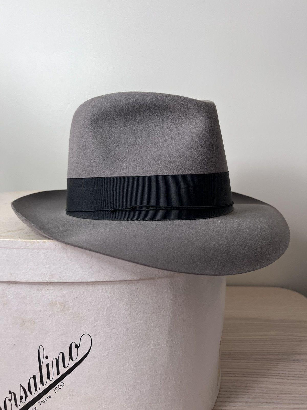 Borsalino Near-mint 1940s Borsalino Alessandria fedora,7 1/8,Italy Size ONE SIZE - 10 Thumbnail