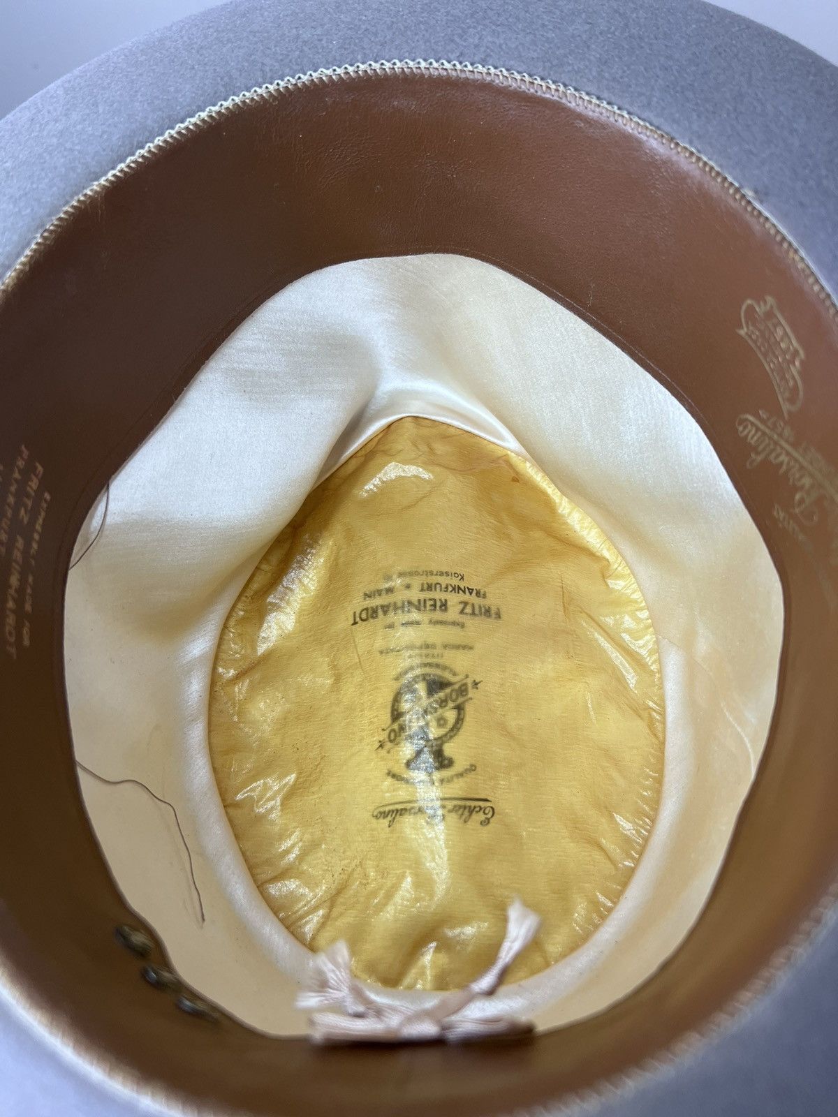 Borsalino Near-mint 1940s Borsalino Alessandria fedora,7 1/8,Italy Size ONE SIZE - 20 Thumbnail