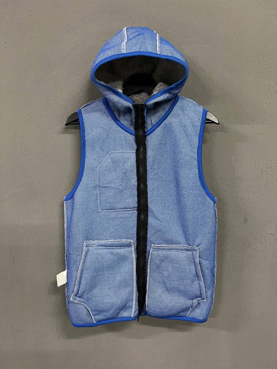 Japanese Brand TITICACA VEST HOODIES FLEECE Size US L / EU 52-54 / 3 - 6 Thumbnail