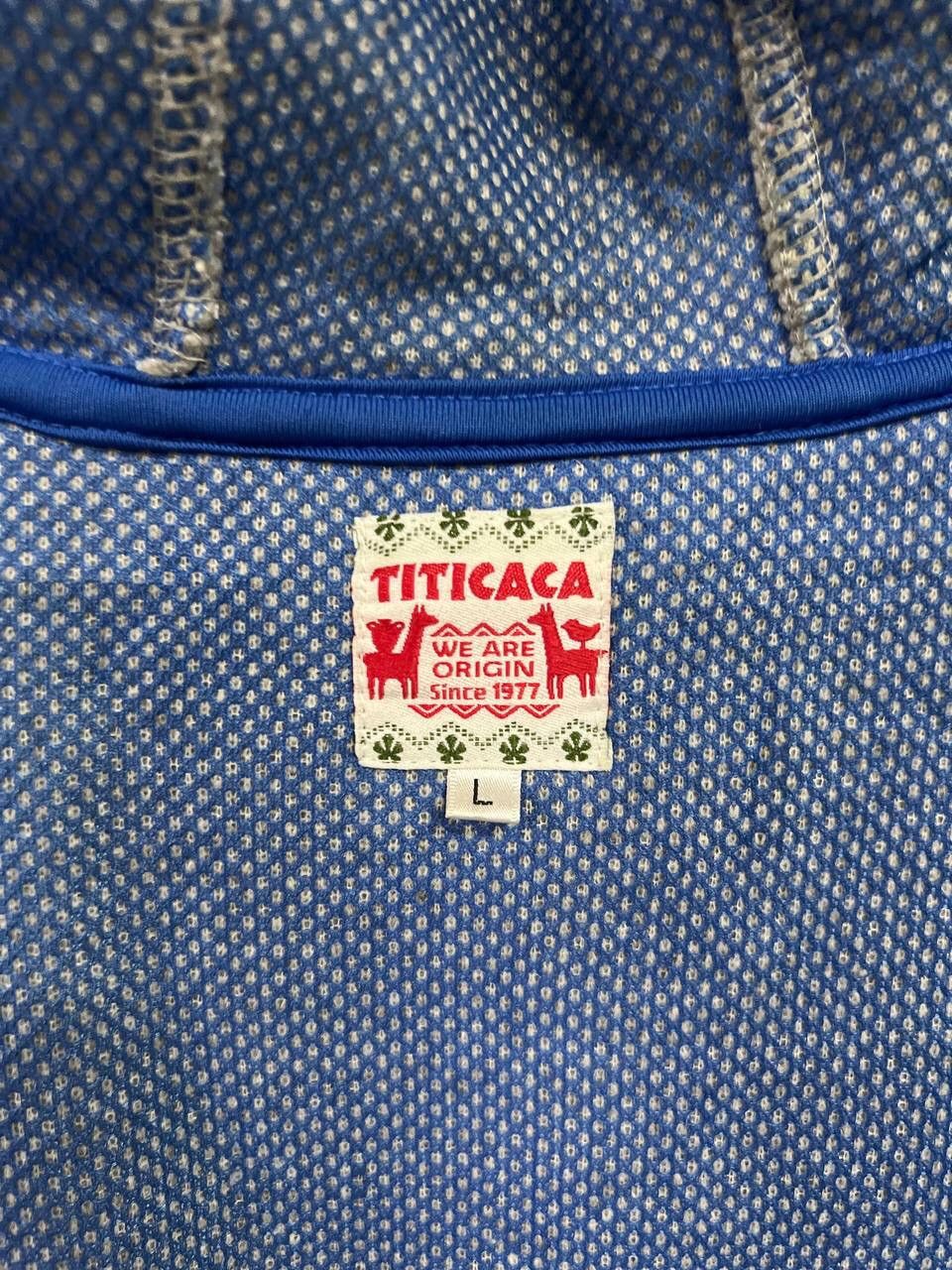 Japanese Brand TITICACA VEST HOODIES FLEECE Size US L / EU 52-54 / 3 - 9 Thumbnail