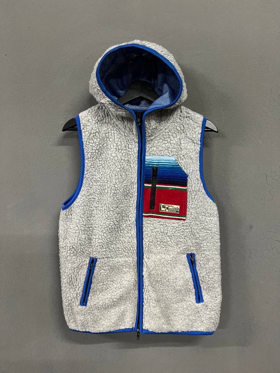 Japanese Brand TITICACA VEST HOODIES FLEECE Size US L / EU 52-54 / 3 - 1 Thumbnail