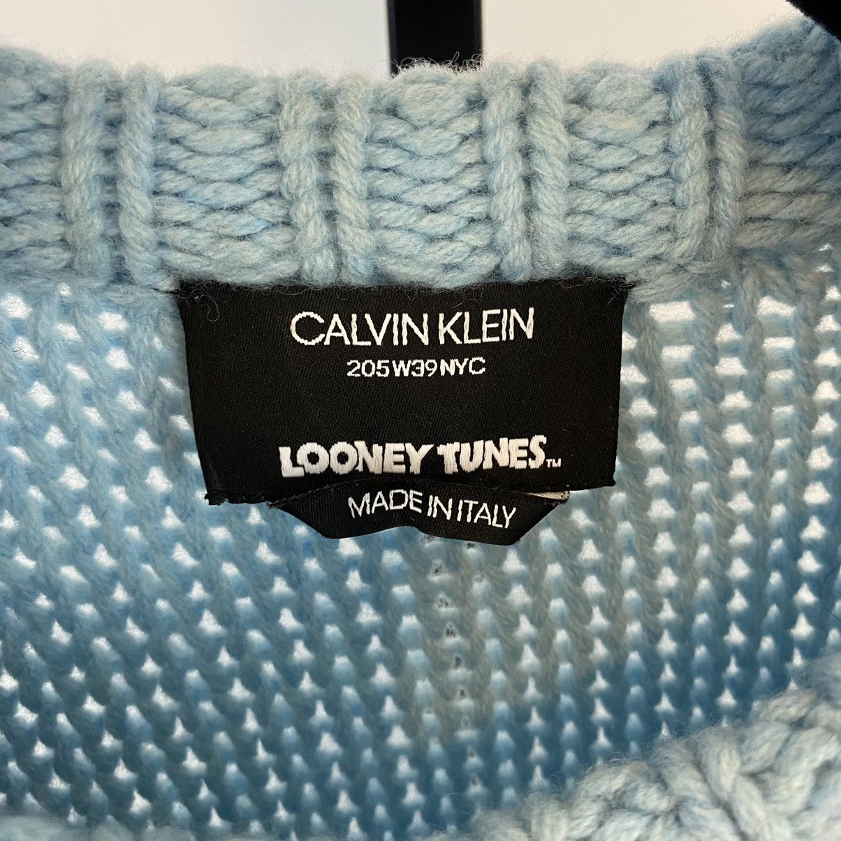 Calvin Klein 205W39NYC CALVIN KLEIN 205W39NYC Looney Tunes RoadRunner Knit Sweater Size US XS / EU 42 / 0 - 4 Thumbnail