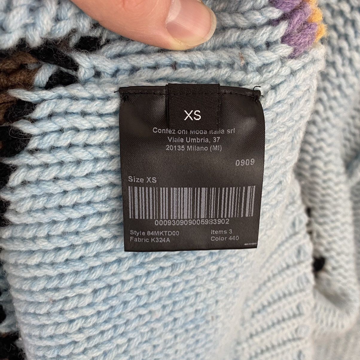 Calvin Klein 205W39NYC CALVIN KLEIN 205W39NYC Looney Tunes RoadRunner Knit Sweater Size US XS / EU 42 / 0 - 5 Thumbnail