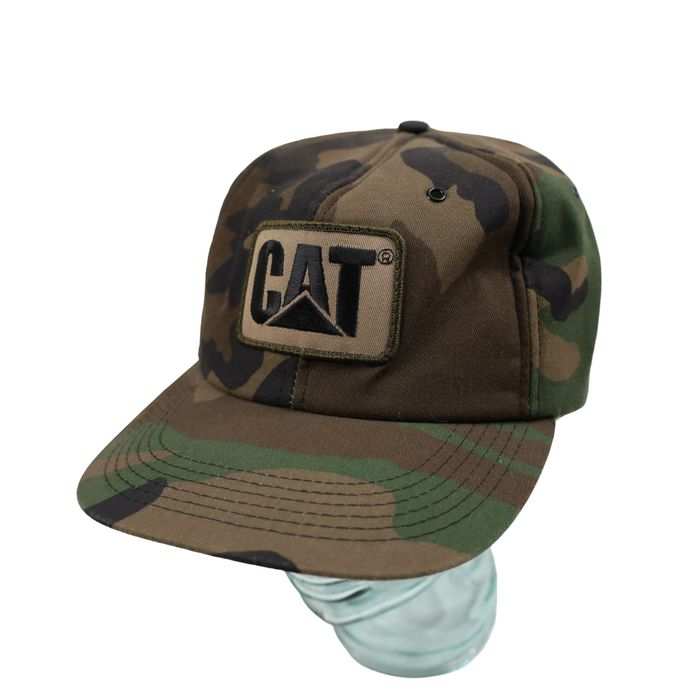 Vintage Vintage CAT Machinery Foam Trucker Hat Grailed