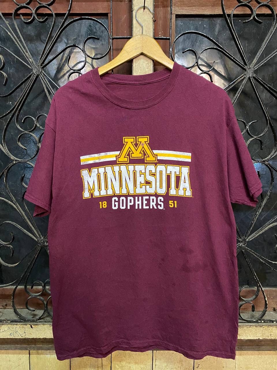 American Apparel MINNESOTA GHOPERS TEE Size US L / EU 52-54 / 3 - 3 Thumbnail