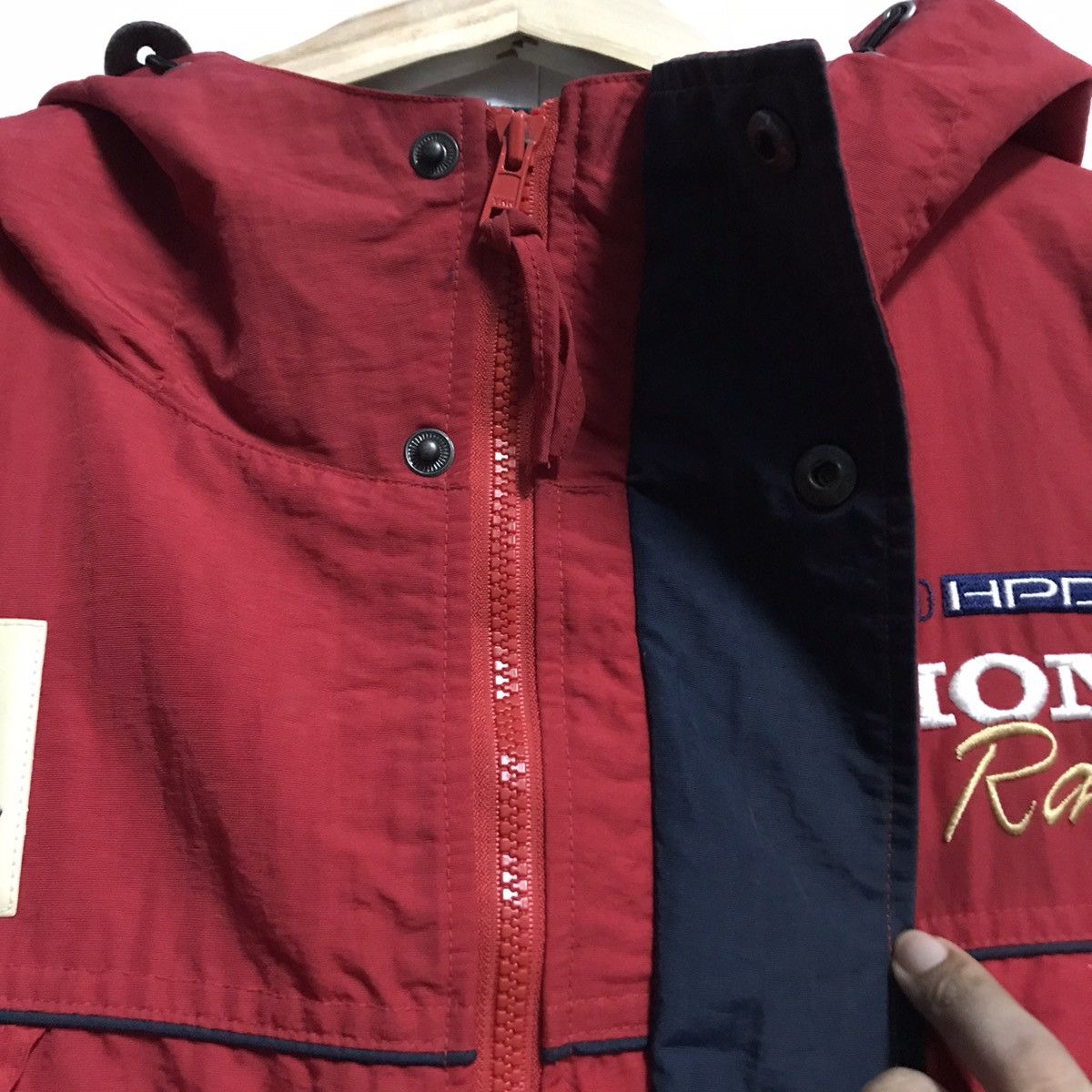 Budweiser Vintage Honda Hoodie Jacket Budweiser Rally Art Racing 90s Size US XL / EU 56 / 4 - 8 Thumbnail
