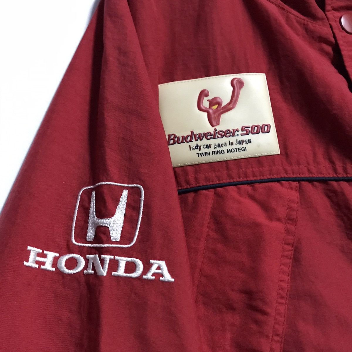 Budweiser Vintage Honda Hoodie Jacket Budweiser Rally Art Racing 90s Size US XL / EU 56 / 4 - 5 Thumbnail