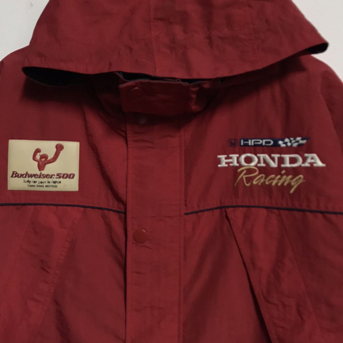 Budweiser Vintage Honda Hoodie Jacket Budweiser Rally Art Racing 90s Size US XL / EU 56 / 4 - 4 Thumbnail