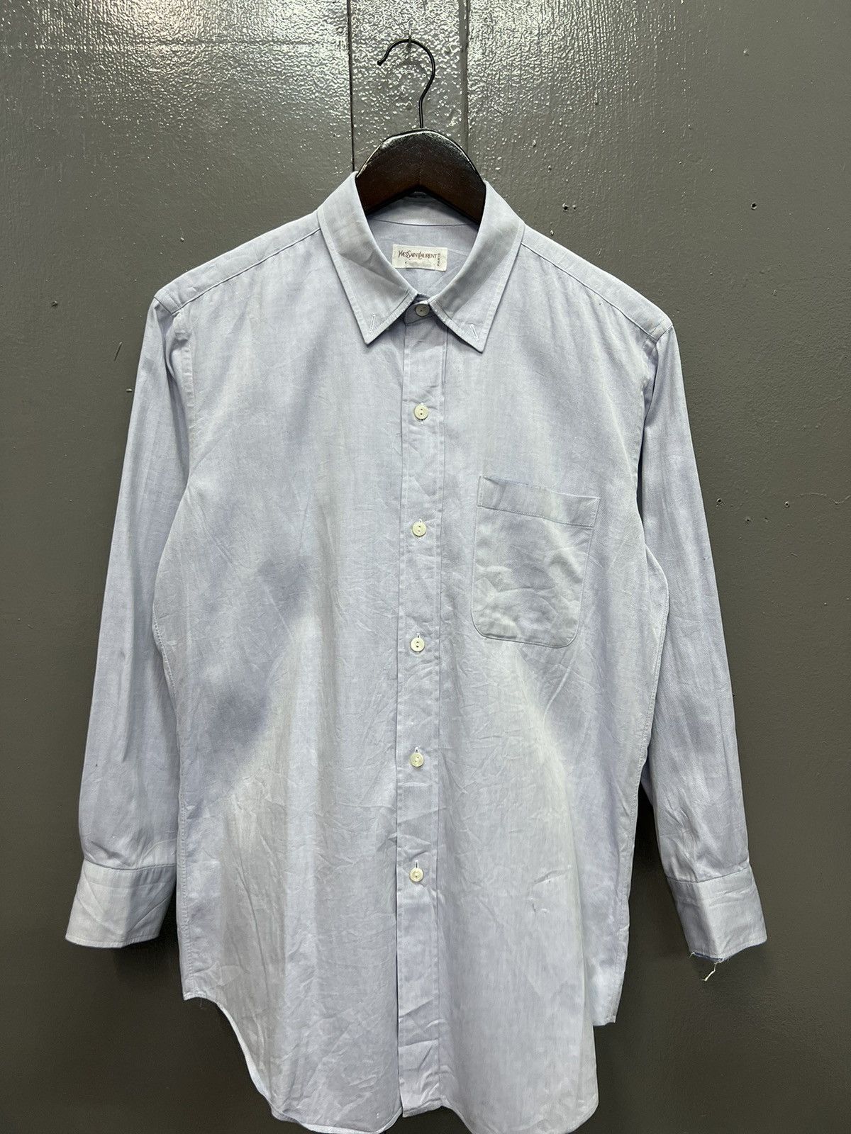 Yves Saint Laurent YVESSAINTLAURENT PARIS BUTTON UP SHIRT LONGSLEEVE Size US M / EU 48-50 / 2 - 1 Thumbnail