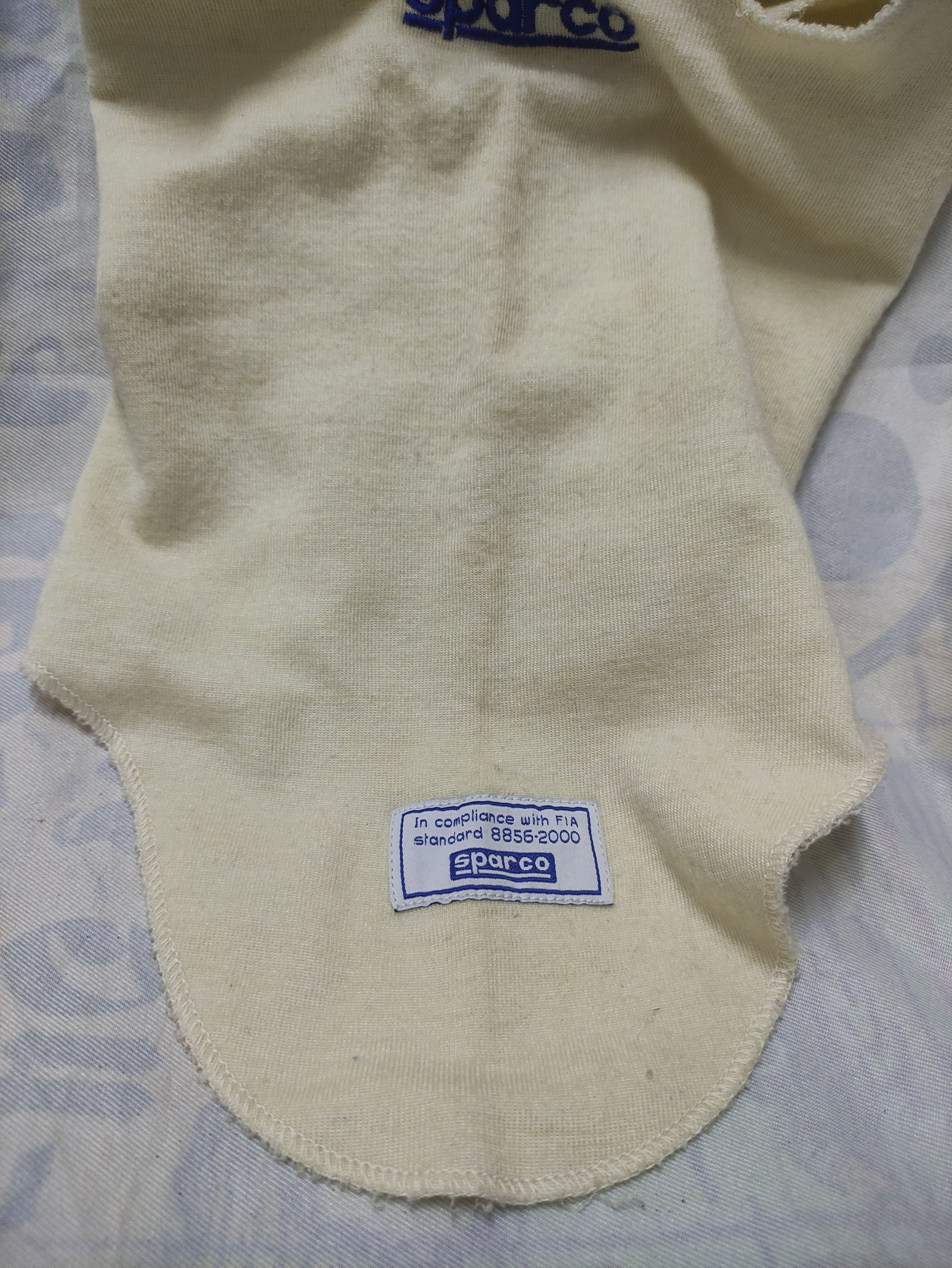 Vintage SPARCO MICROPOLY KART BALACLAVA VINTAGE Size ONE SIZE - 4 Thumbnail