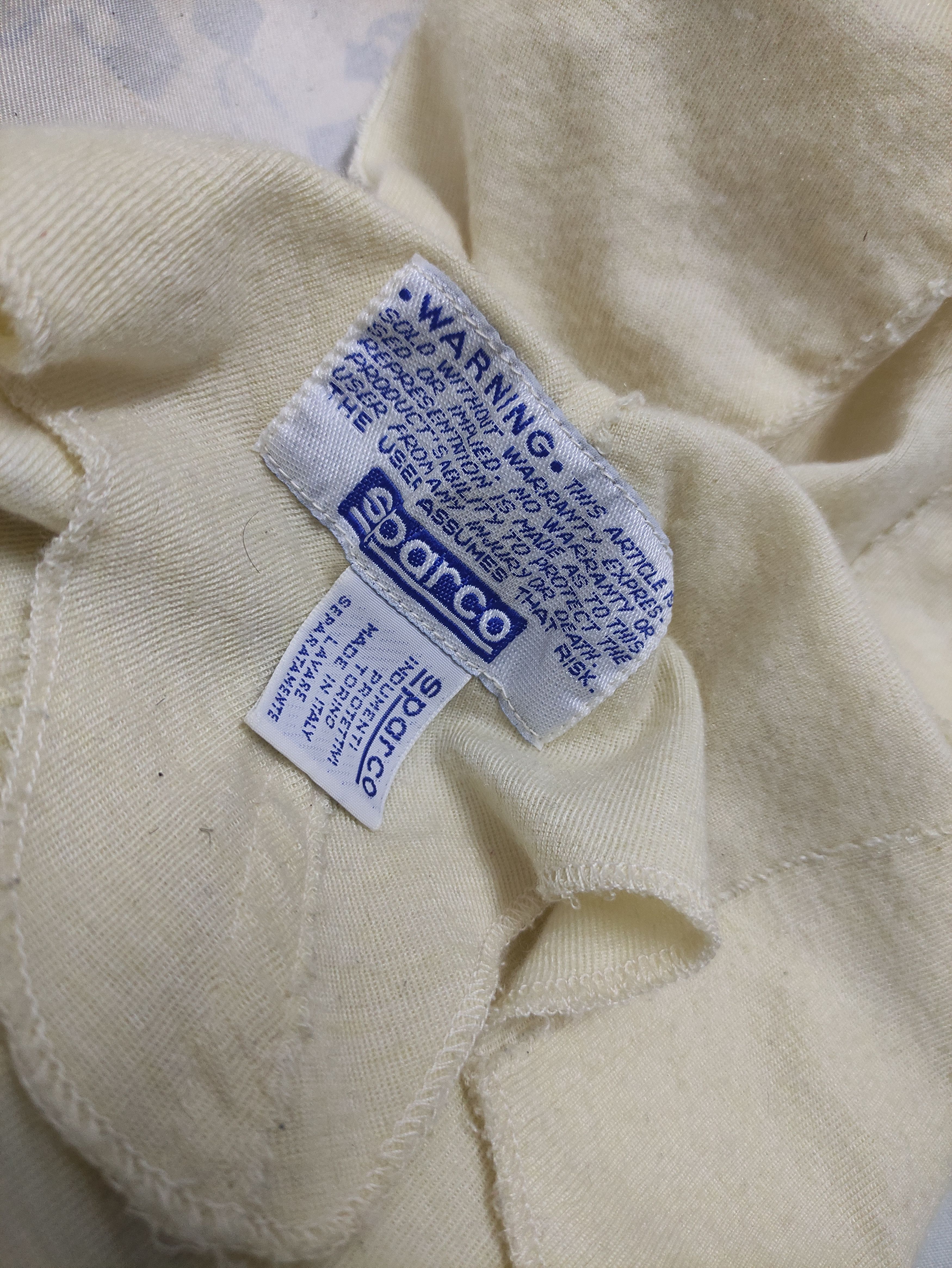 Vintage SPARCO MICROPOLY KART BALACLAVA VINTAGE Size ONE SIZE - 3 Thumbnail