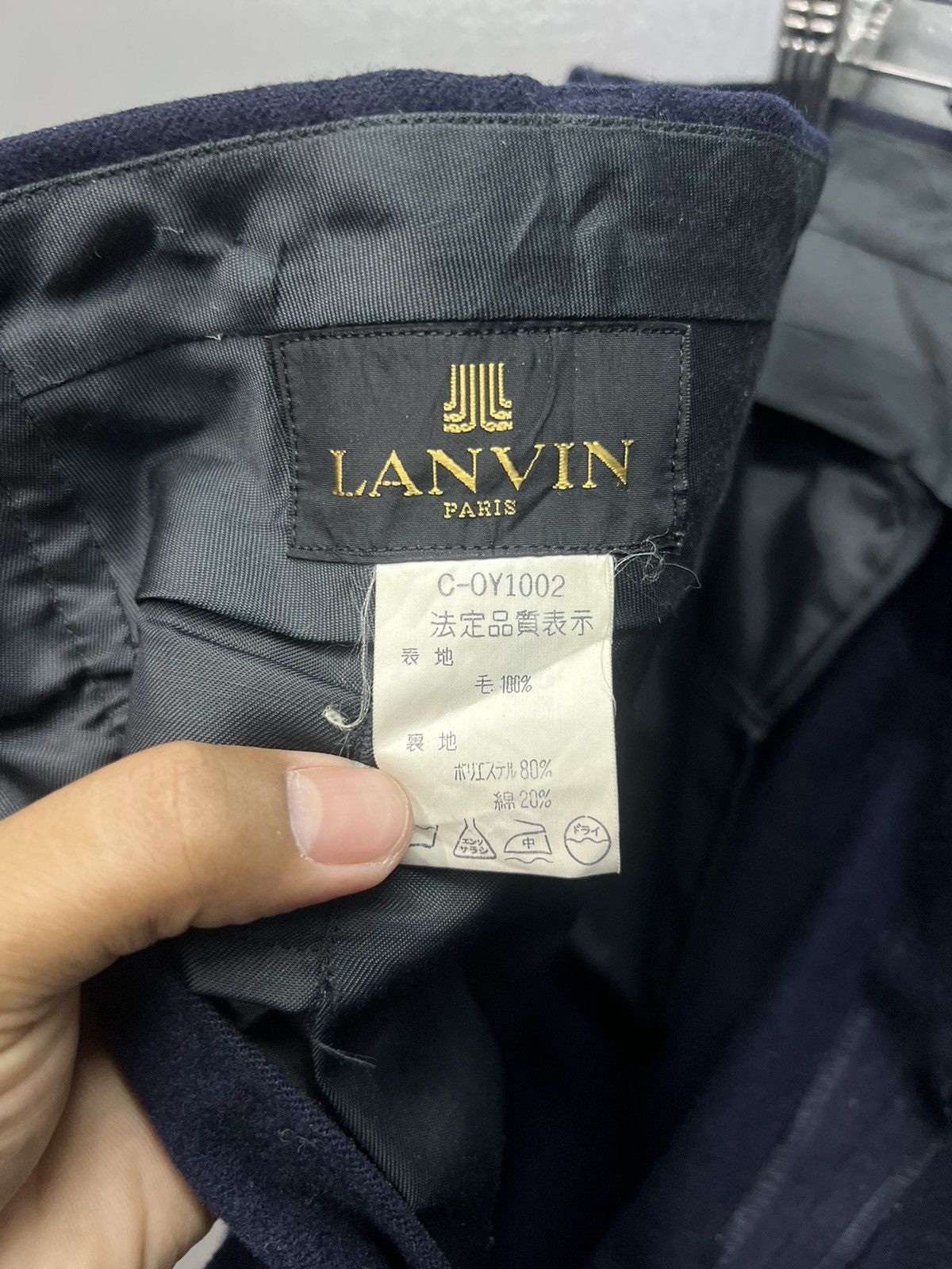 Lanvin LANVIN WOOL CASUAL PANTS SIZE 33 Size US 33 - 11 Thumbnail