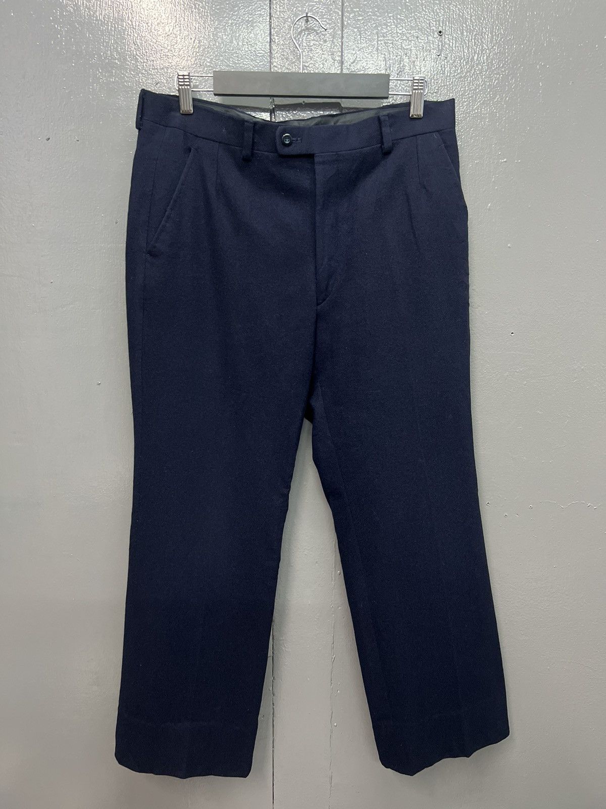 Lanvin LANVIN WOOL CASUAL PANTS SIZE 33 Size US 33 - 1 Thumbnail