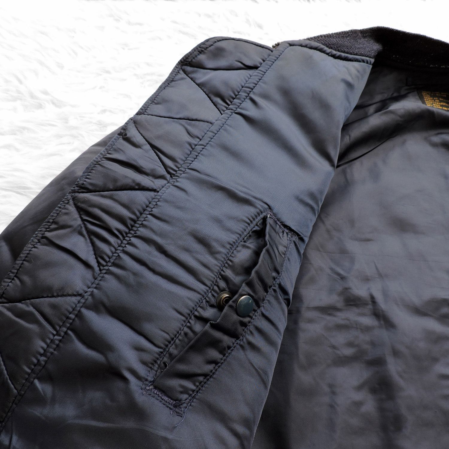 Other USAF MA-1 Flight Bomber Jacket By Brents Manufacturing Inc Size US L / EU 52-54 / 3 - 8 Thumbnail
