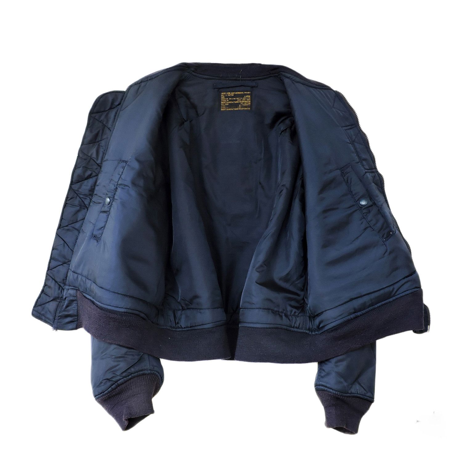 Other USAF MA-1 Flight Bomber Jacket By Brents Manufacturing Inc Size US L / EU 52-54 / 3 - 3 Thumbnail