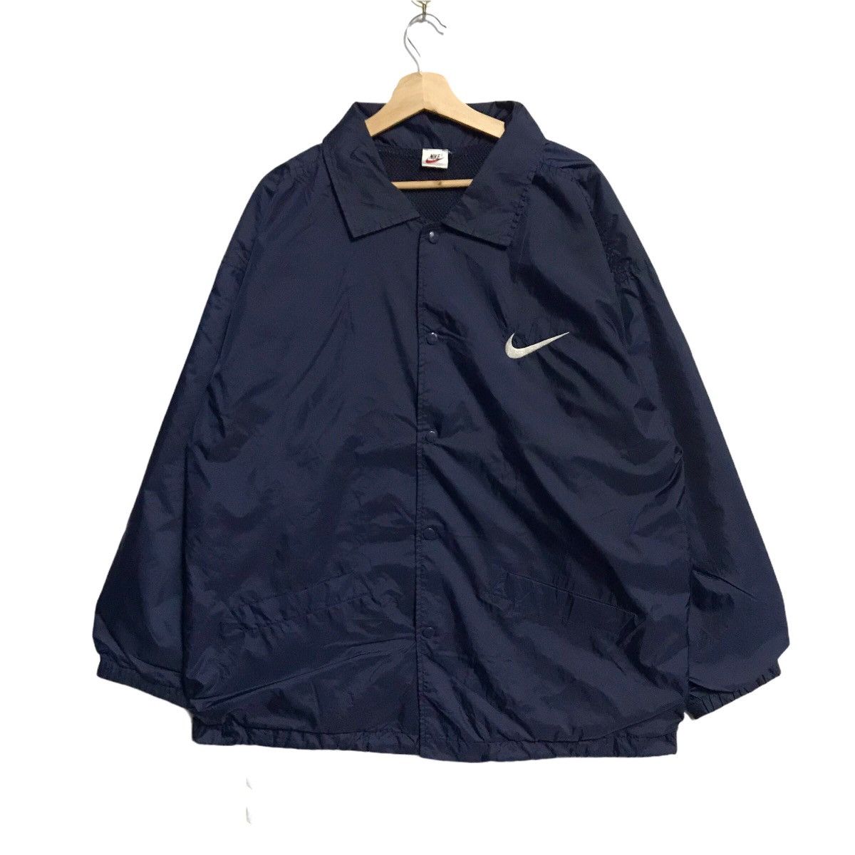 Nike Vintage 90s Nike Windbreaker Jacket Embroidery Big Logo Size US XL / EU 56 / 4 - 1 Thumbnail