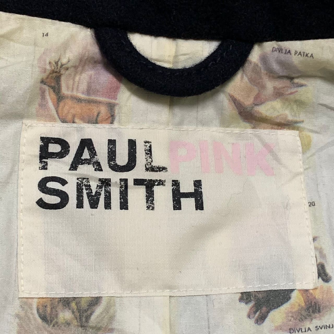 Paul Smith pink double breasted jacket