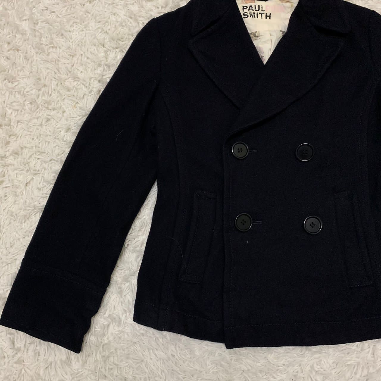 Paul Smith pink double breasted jacket