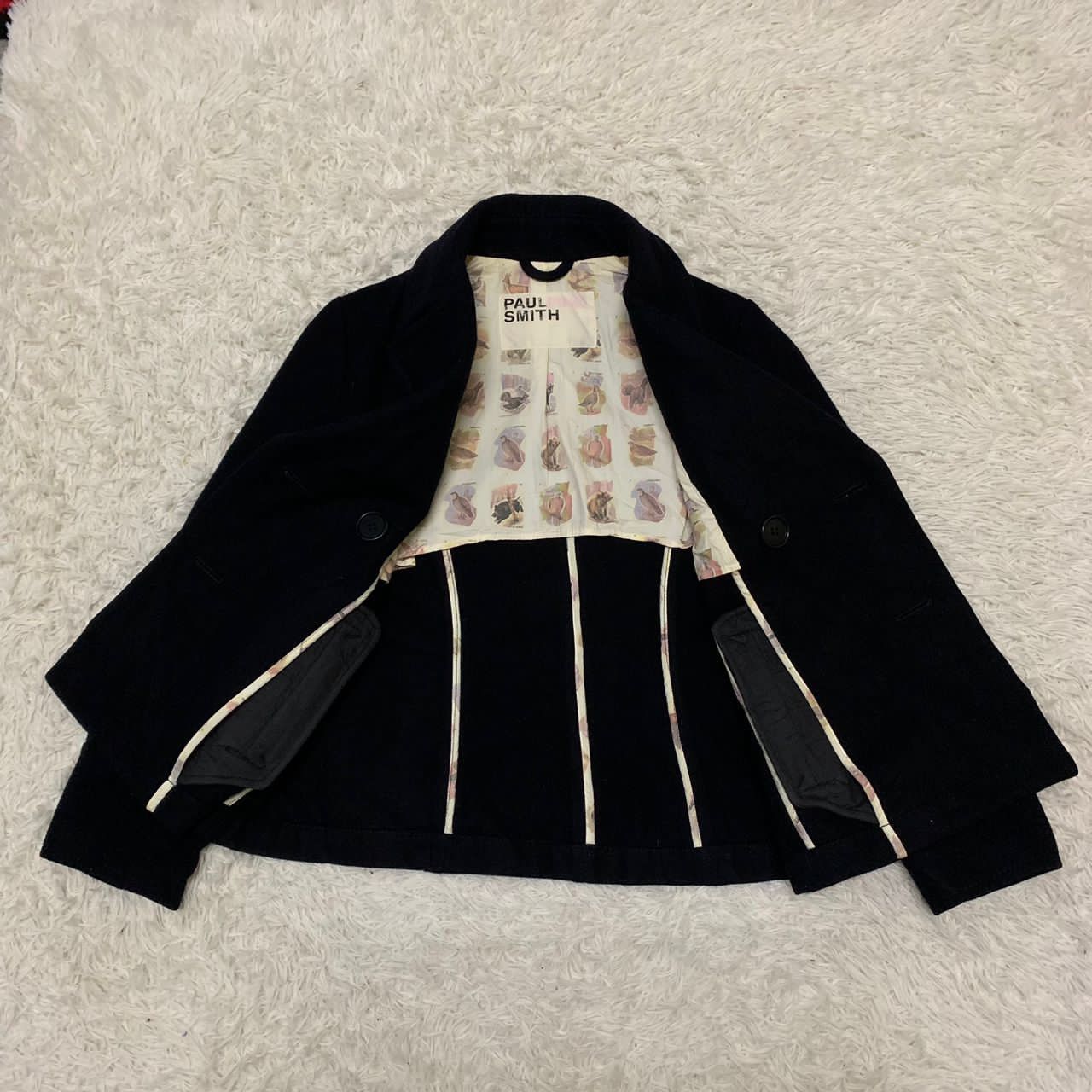 Paul Smith pink double breasted jacket