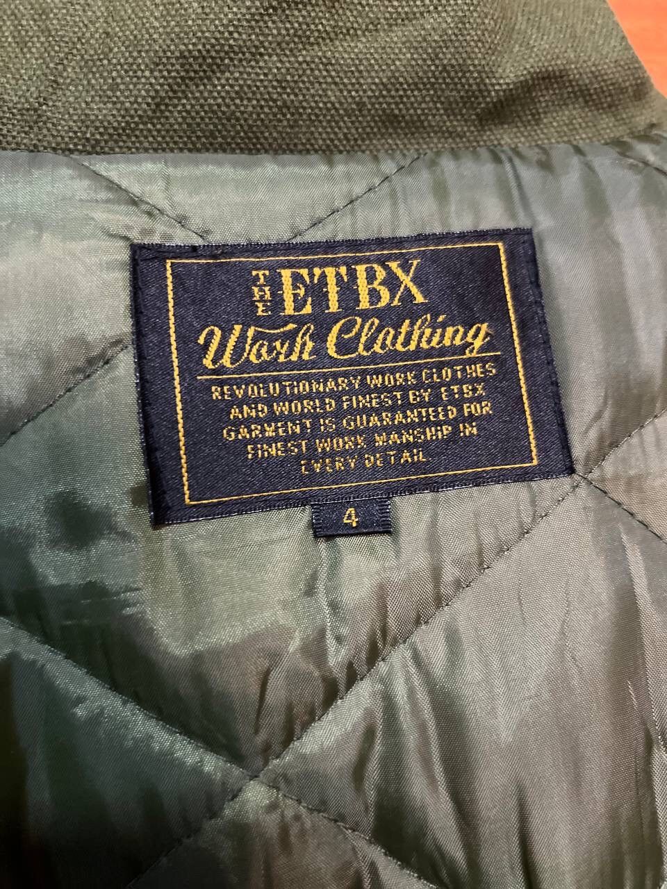 Japanese Brand THE ETBX WORK CLOTHING JACKET Size US M / EU 48-50 / 2 - 14 Thumbnail