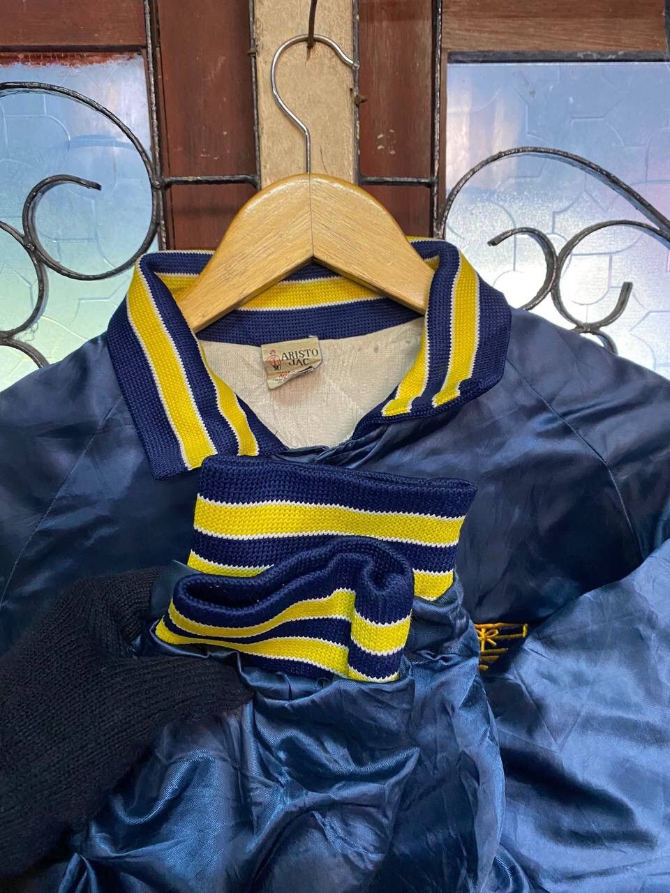 Japanese Brand × Vintage Vintage Aristo Jac Varsity Jacket Size US M / EU 48-50 / 2 - 6 Thumbnail