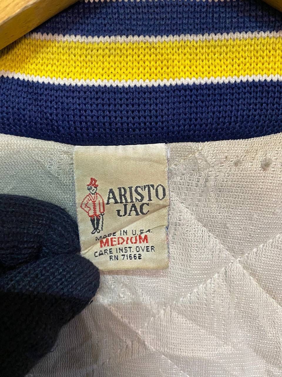 Japanese Brand × Vintage Vintage Aristo Jac Varsity Jacket Size US M / EU 48-50 / 2 - 8 Thumbnail