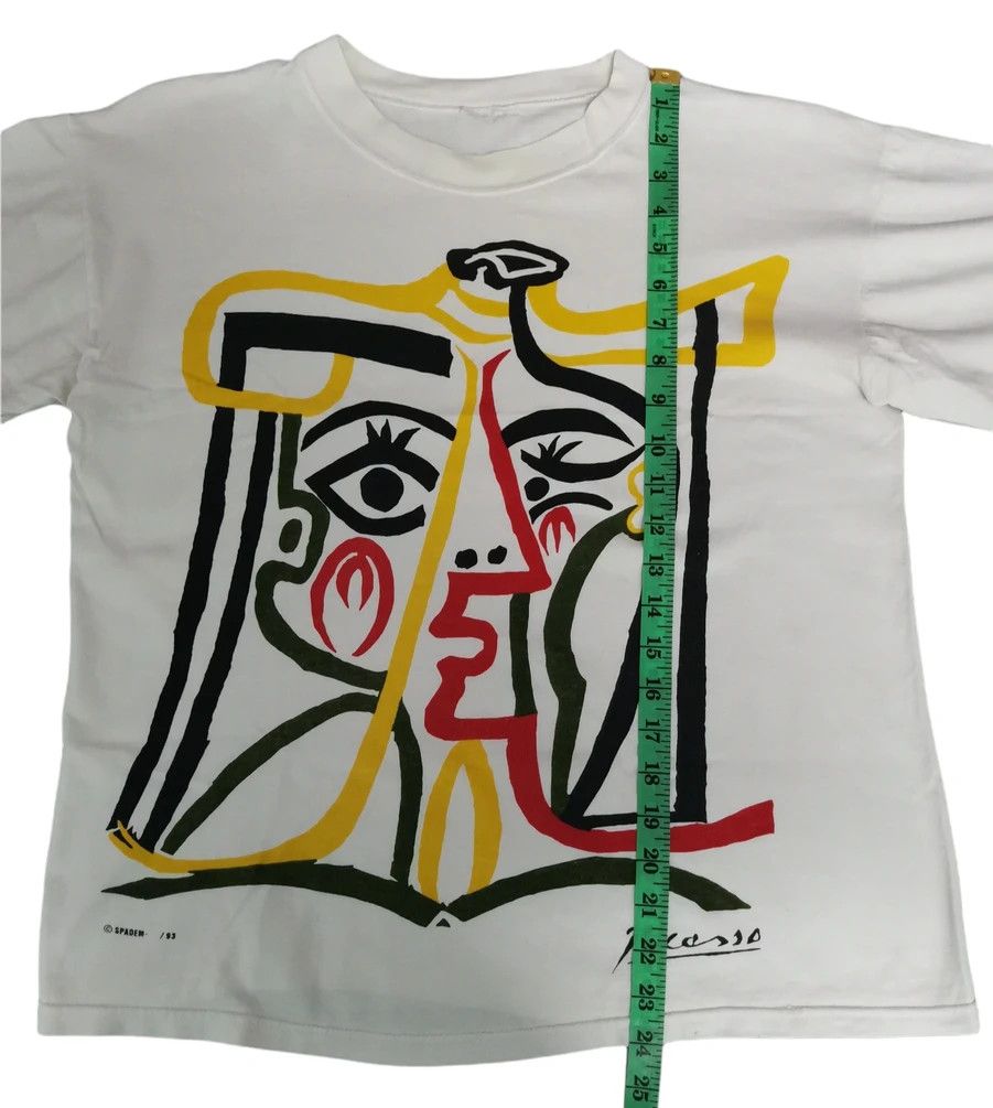 Paloma Picasso Rare Vintage Picasso Art Graffiti Tee Artis Designer Size US M / EU 48-50 / 2 - 5 Thumbnail