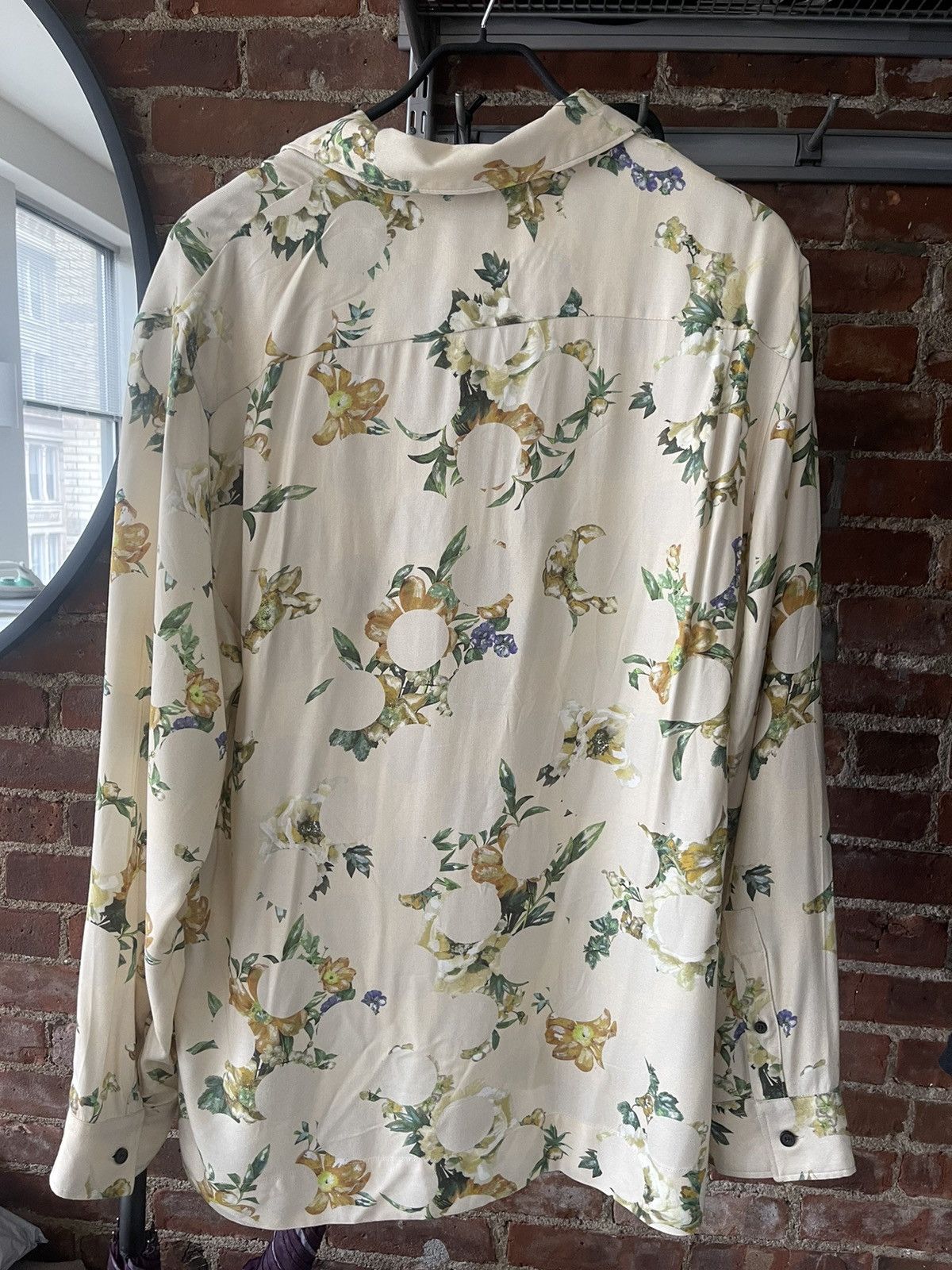 Acne Studios Acne Studio Floral Polka Dot Shirt Size US XL / EU 56 / 4 - 3 Thumbnail