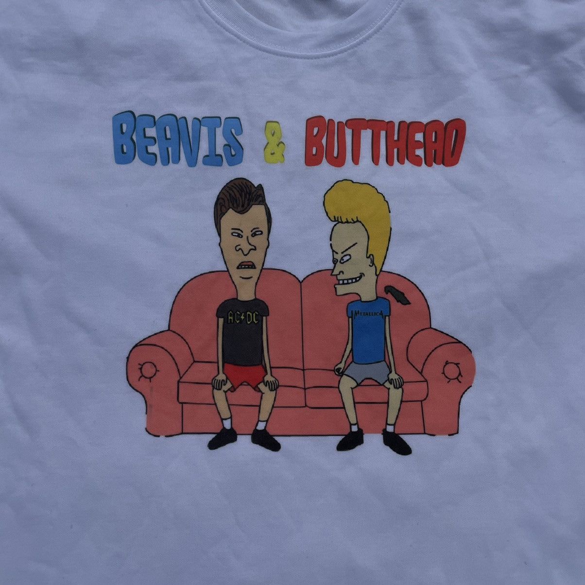 Vintage Vintage Y2K Beavis Butthead Graphic Tee Streetwear Slim L Size US L / EU 52-54 / 3 - 4 Thumbnail