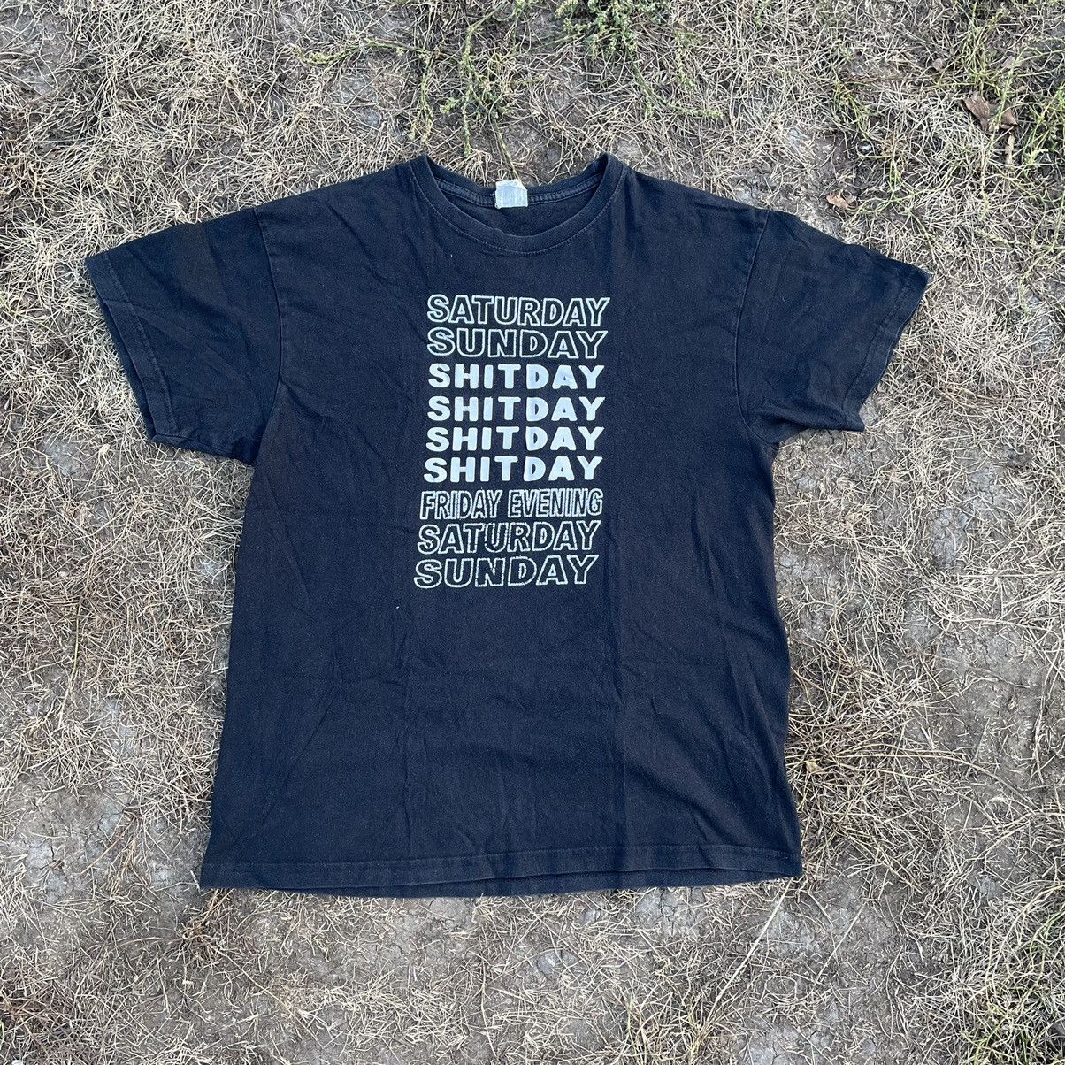 Vintage Vintage Y2K Sun Faded Graphic Tee Humor Streetwear Relaxed M Size US M / EU 48-50 / 2 - 1 Thumbnail