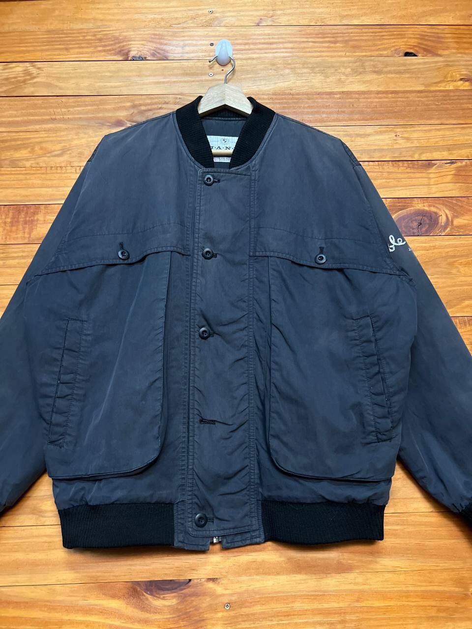 Japanese Brand VINTAGE JANY PRODUCT BOMBER JACKET Size US L / EU 52-54 / 3 - 4 Thumbnail