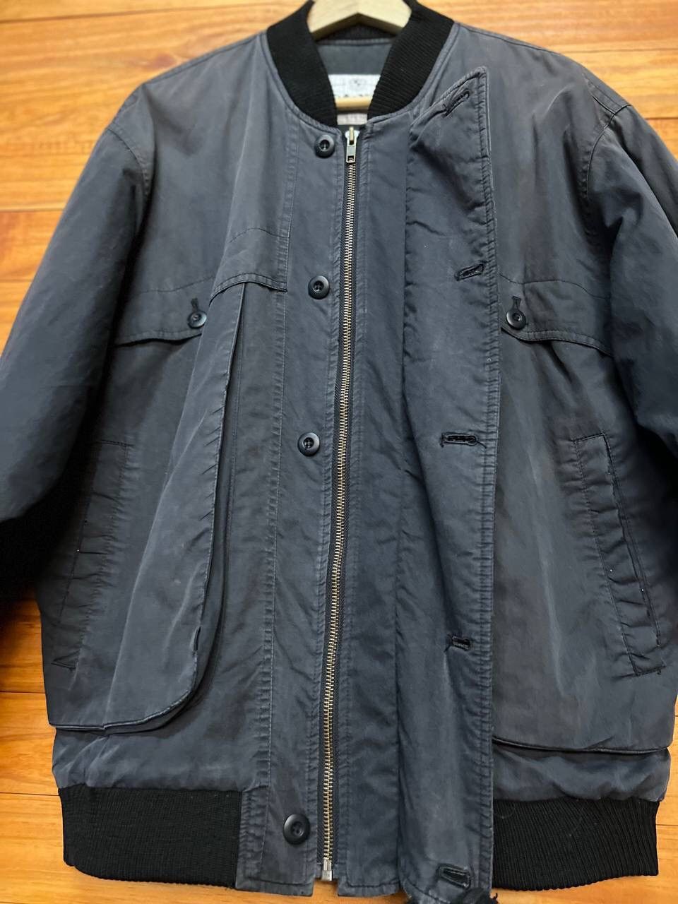 Japanese Brand VINTAGE JANY PRODUCT BOMBER JACKET Size US L / EU 52-54 / 3 - 12 Thumbnail