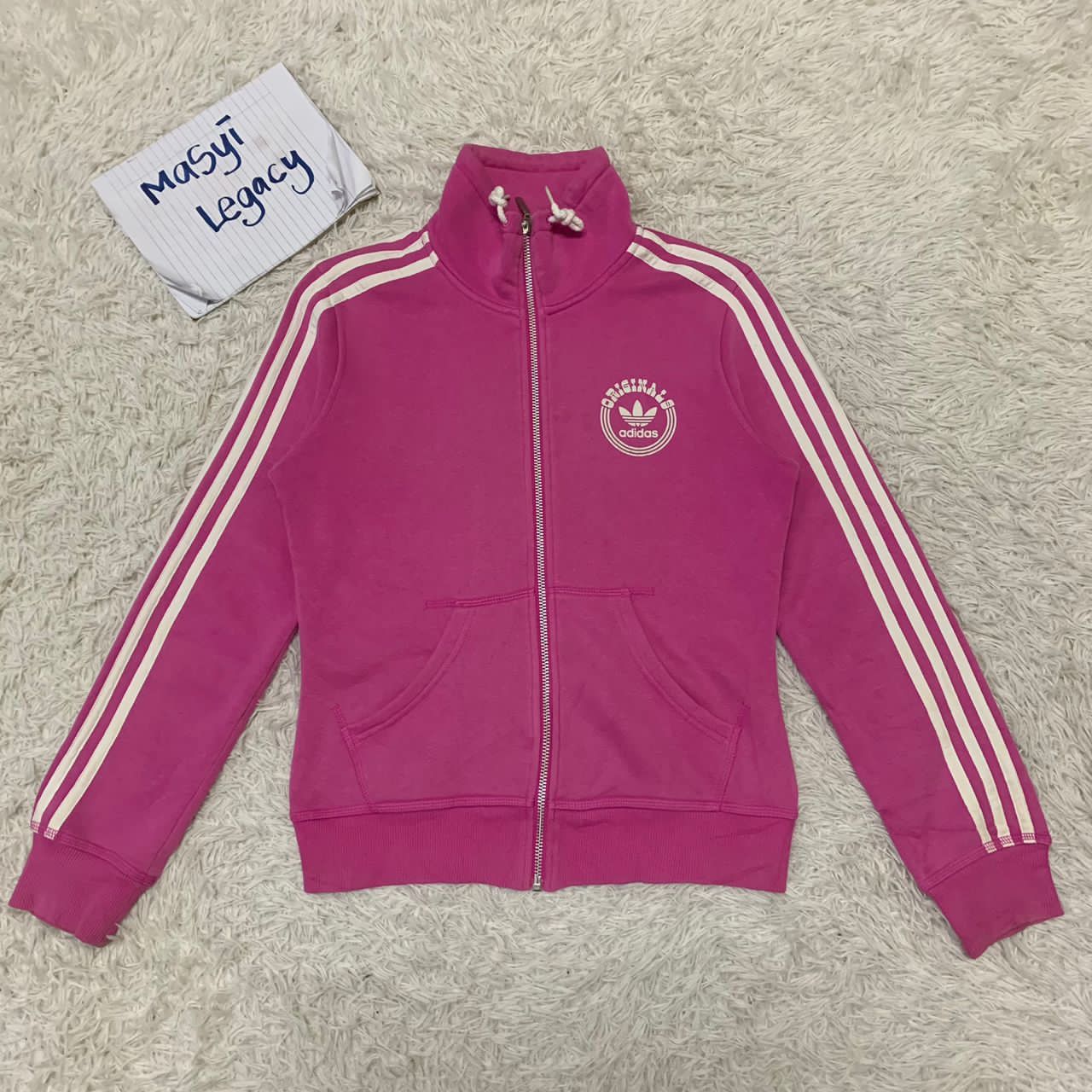 Adidas Pink Adidas sweater Size S / US 4 / IT 40 - 1 Thumbnail
