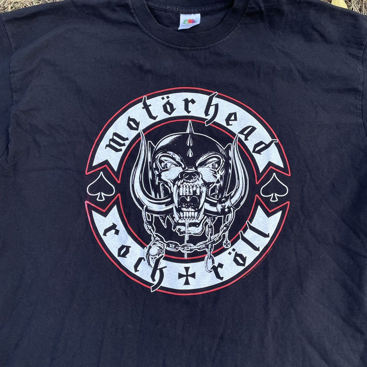 Band Tees Vintage Y2K Motörhead Dead Horror Print Band Rock Streetwear Size US L / EU 52-54 / 3 - 4 Thumbnail
