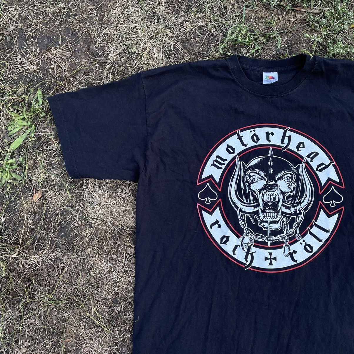 Band Tees Vintage Y2K Motörhead Dead Horror Print Band Rock Streetwear Size US L / EU 52-54 / 3 - 3 Thumbnail