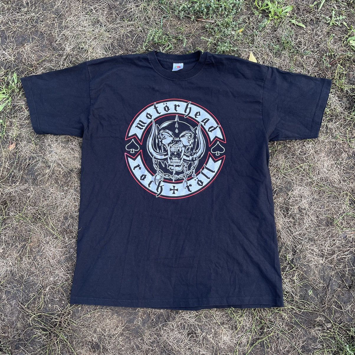 Band Tees Vintage Y2K Motörhead Dead Horror Print Band Rock Streetwear Size US L / EU 52-54 / 3 - 1 Thumbnail