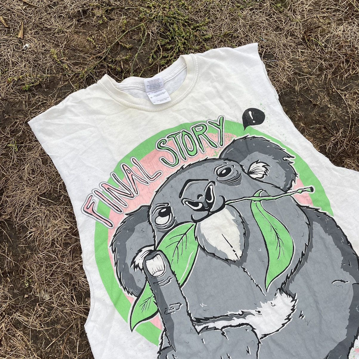 Vintage Vintage Y2K Sun Faded Graphic Tee Skate Streetwear Baggy M Size US M / EU 48-50 / 2 - 4 Thumbnail