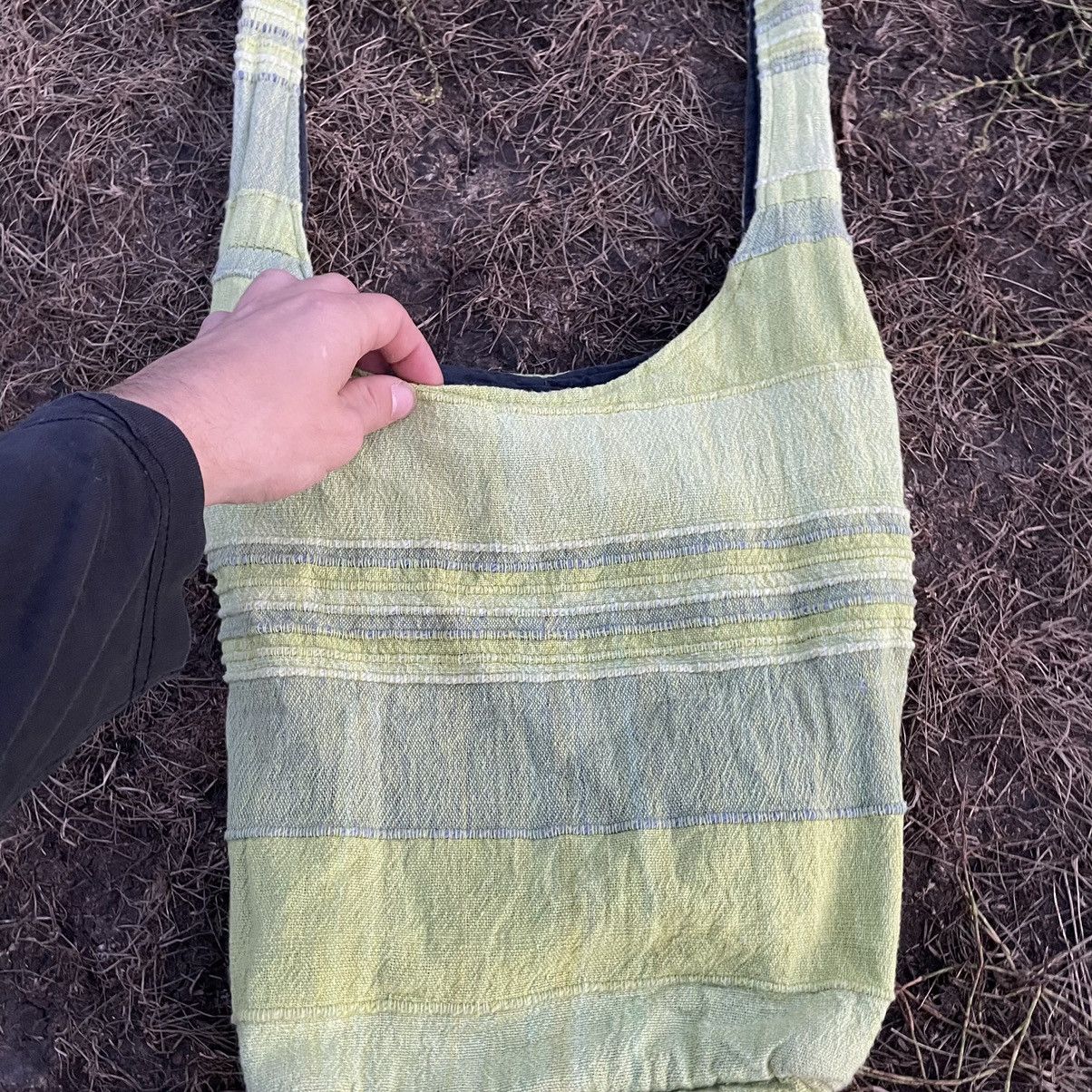 Vintage Vintage Y2K Neon Lime Crossbody Bag Streetwear Slim Boxy OS Size ONE SIZE - 3 Thumbnail
